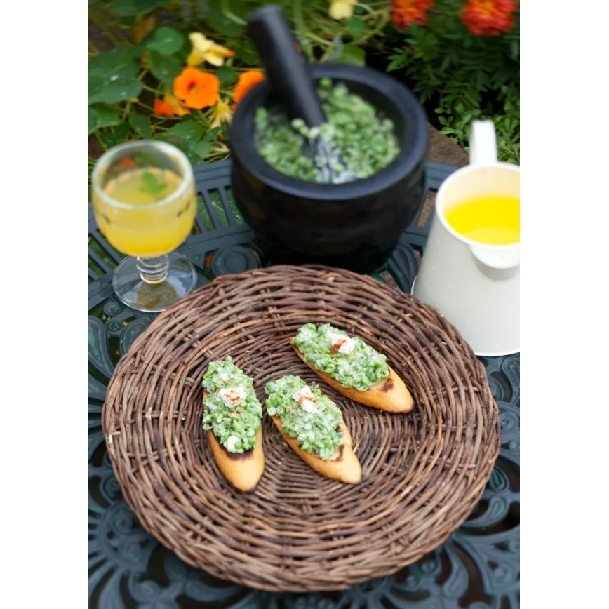 Cole&Mason - Granitni mužar s tučkom GRANITE Ø 18 cm žula/crna