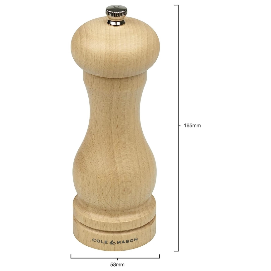 Cole&Mason - Mlin za biber CAPSTAN BEECH bukva 16,5 cm