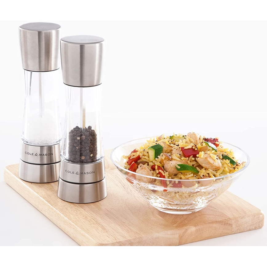 Cole&Mason - Mlin za biber DERWENT 19 cm sjajni hrom