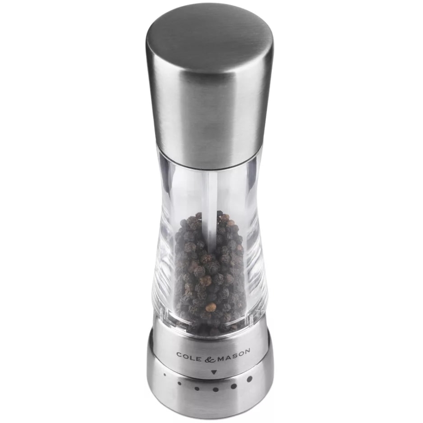Cole&Mason - Mlin za biber DERWENT 19 cm sjajni hrom