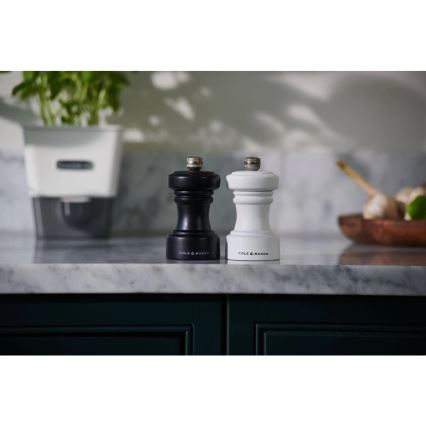 Cole&Mason - Mlin za so HOXTON 10,4 cm bukva/mat bela