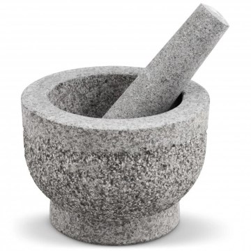 Cole&Mason - Moždiljak sa tučkom GRANITE, Ø 15 cm, granit/siva