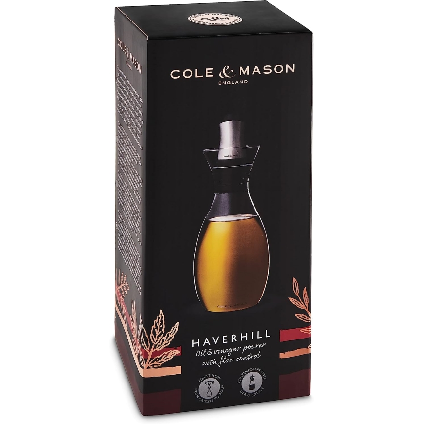 Cole&Mason - Posuda za ulje i sirće HAVERHILL FLOW 350 ml