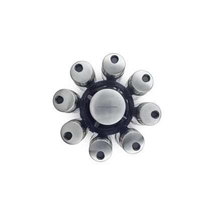 Cole&Mason - Rotirajući stalak sa posudicama za začine MASTER, 17 kom