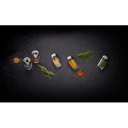 Cole&Mason - Rotirajući stalak sa posudicama za začine MASTER, set od 21 kom