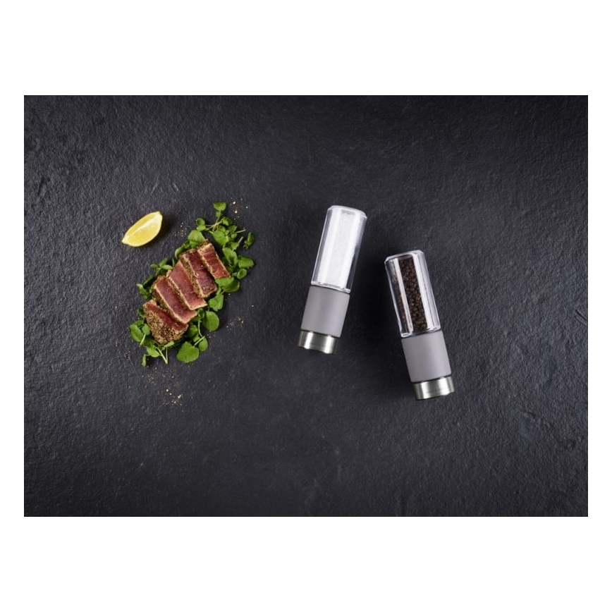 Cole&Mason - Set mlinaca za so i biber REGENT CONCRETE 2 kom beton 18 cm