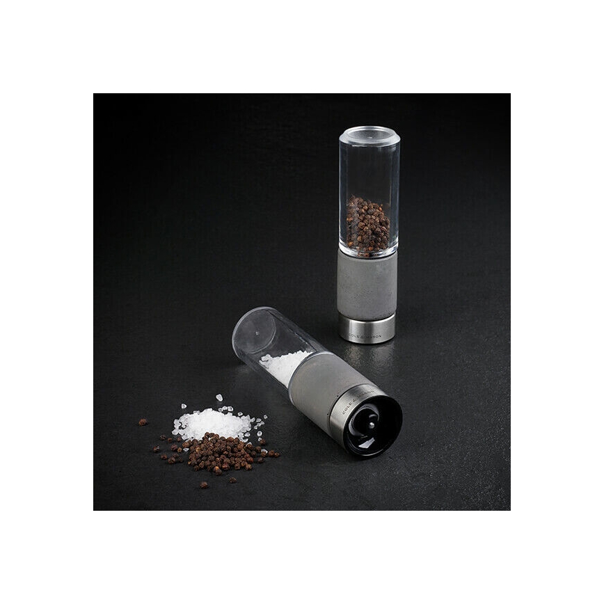 Cole&Mason - Set mlinaca za so i biber REGENT CONCRETE 2 kom beton 18 cm