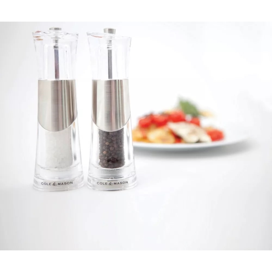 Cole&Mason - Set mlinova za so i biber BOBBI, 2 kom, 18,5 cm