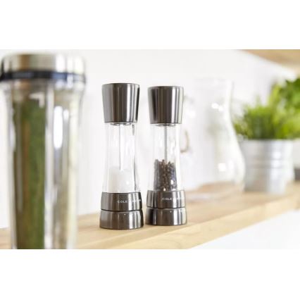 Cole&Mason - Set mlinova za so i biber DERWENT 2 kom 19 cm antracit