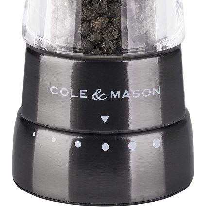 Cole&Mason - Set mlinova za so i biber DERWENT 2 kom 19 cm antracit