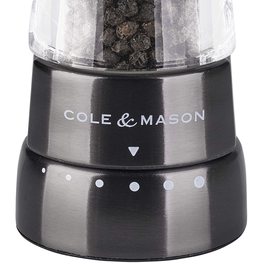 Cole&Mason - Set mlinova za so i biber DERWENT 2 kom 19 cm antracit