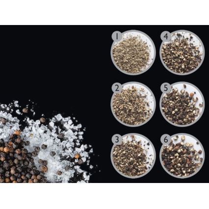 Cole&Mason - Set mlinova za so i biber DERWENT 2 kom 19 cm antracit