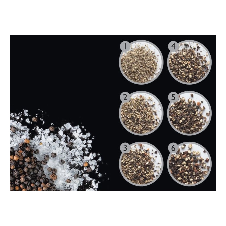 Cole&Mason - Set mlinova za so i biber DERWENT 2 kom 19 cm antracit