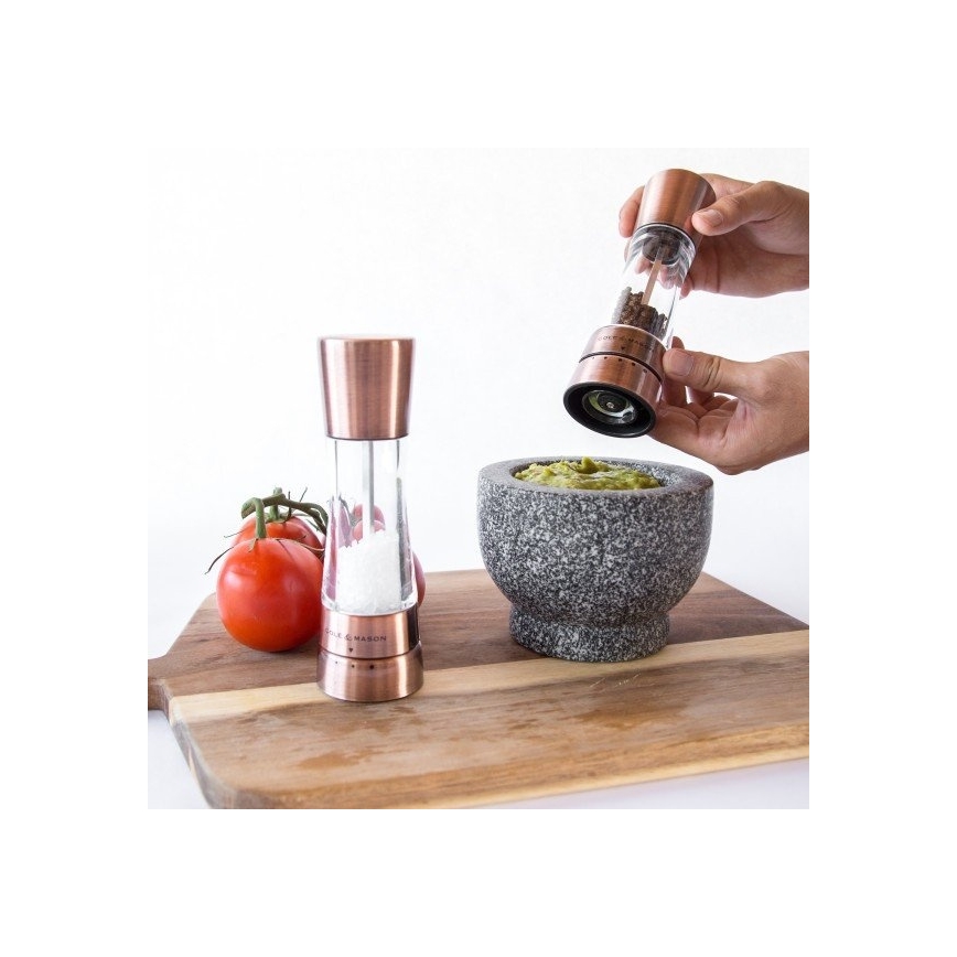 Cole&Mason - Set mlinova za so i biber DERWENT 2 kom 19 cm bakar