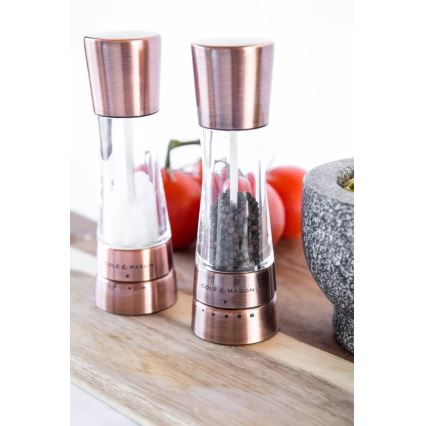 Cole&Mason - Set mlinova za so i biber DERWENT 2 kom 19 cm bakar