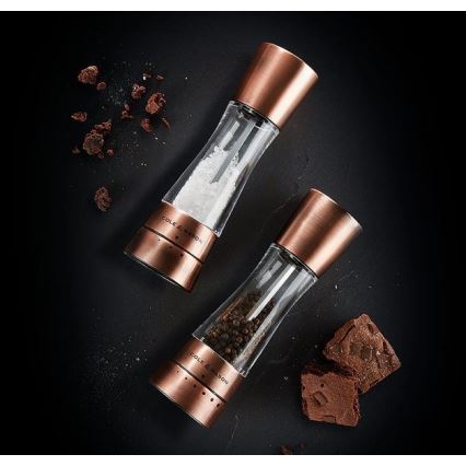 Cole&Mason - Set mlinova za so i biber DERWENT 2 kom 19 cm bakar