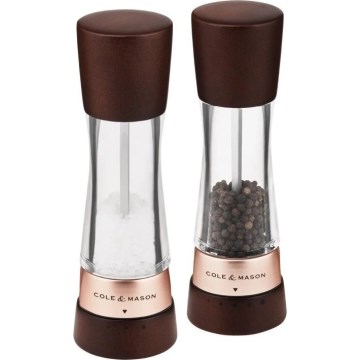 Cole&Mason - Set mlinova za so i biber DERWENT 2 kom 19 cm bukva/smeđa