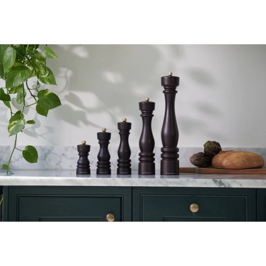 Cole&Mason - Set mlinova za so i biber LONDON 2 kom 22 cm bukva/braon