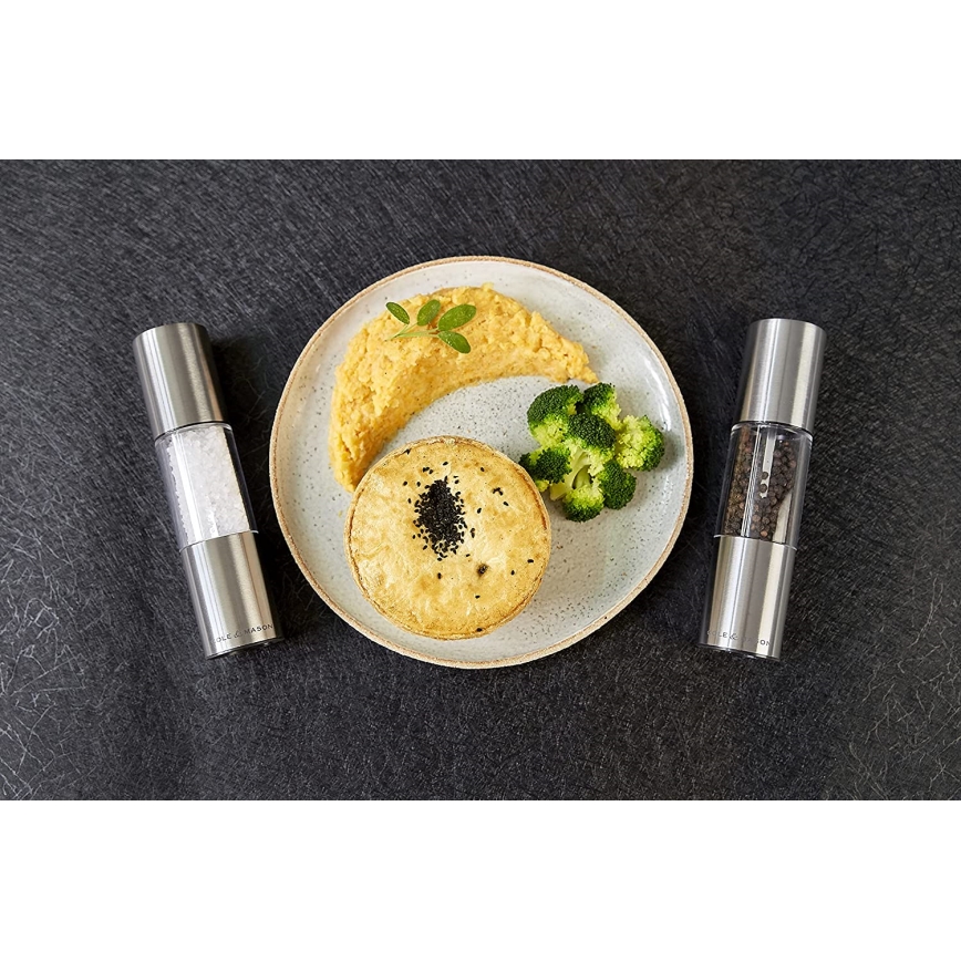 Cole&Mason - Set mlinova za so i biber OSLO, 2 kom, 18,5 cm