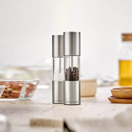 Cole&Mason - Set mlinova za so i biber OSLO, 2 kom, 18,5 cm
