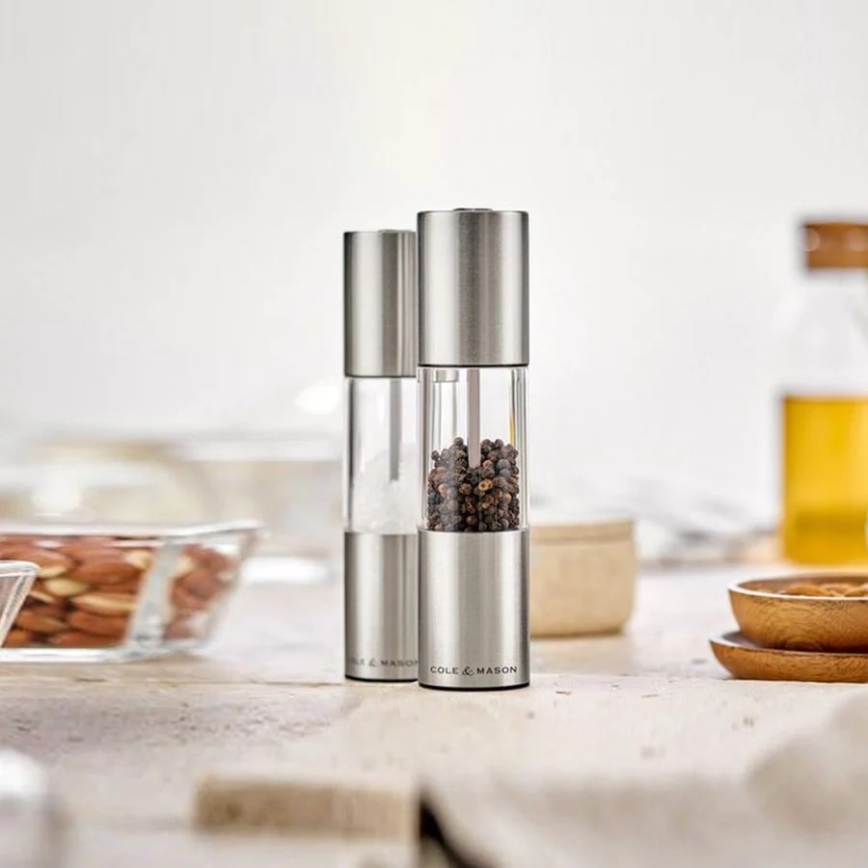 Cole&Mason - Set mlinova za so i biber OSLO, 2 kom, 18,5 cm