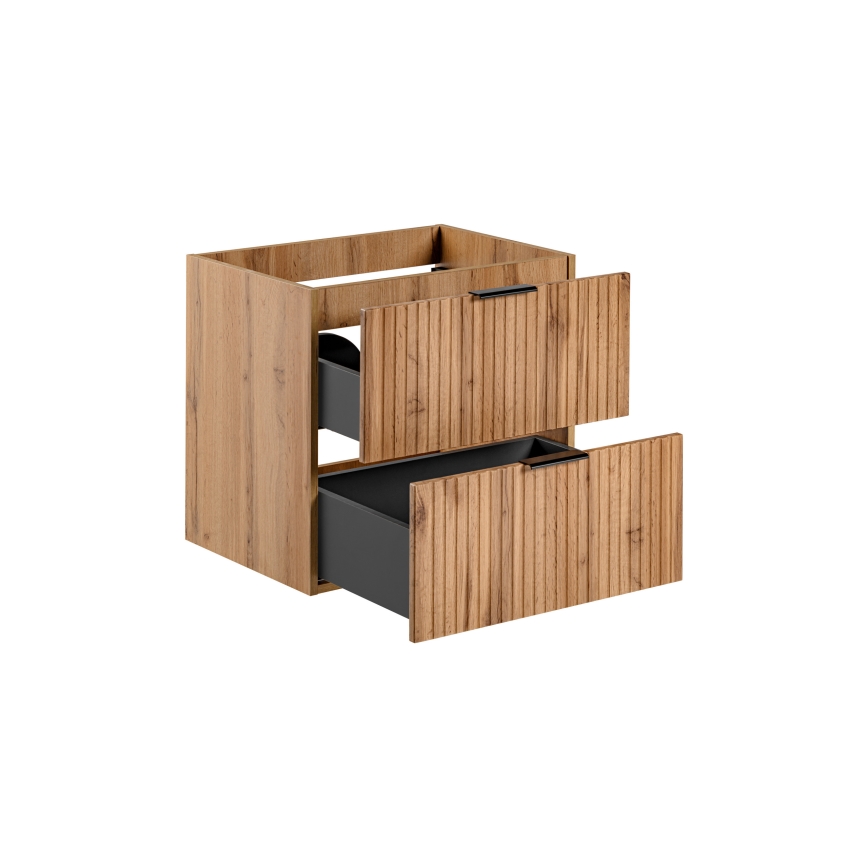 COMAD ADEL OAK 82-60-B-2S - Kupatilski ormarić ispod umivaonika ADEL 57x60,2 cm hrast