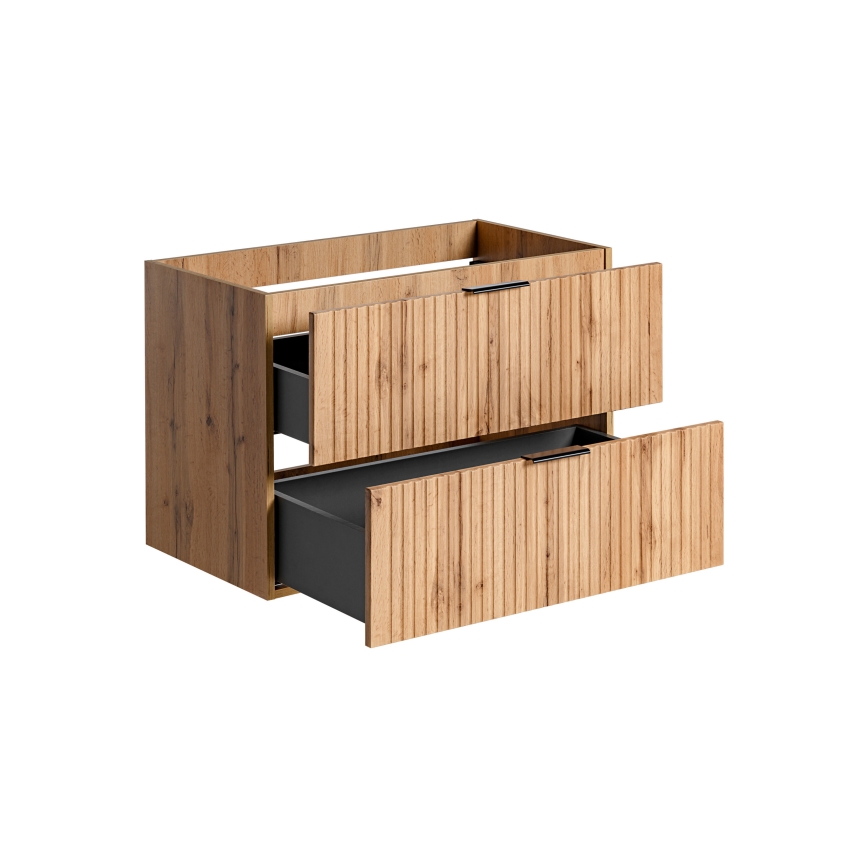 COMAD ADEL OAK 82-80-B-2S - Kupatilski ormarić ispod umivaonika ADEL 57x80,2 cm hrast