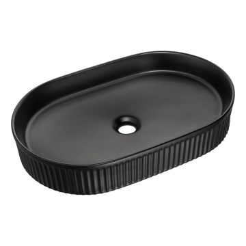 COMAD BEYOND 3 BLACK ( E-6531 ) - Nadgradni umivaonik BEYOND 56x36 cm keramika/mat crna