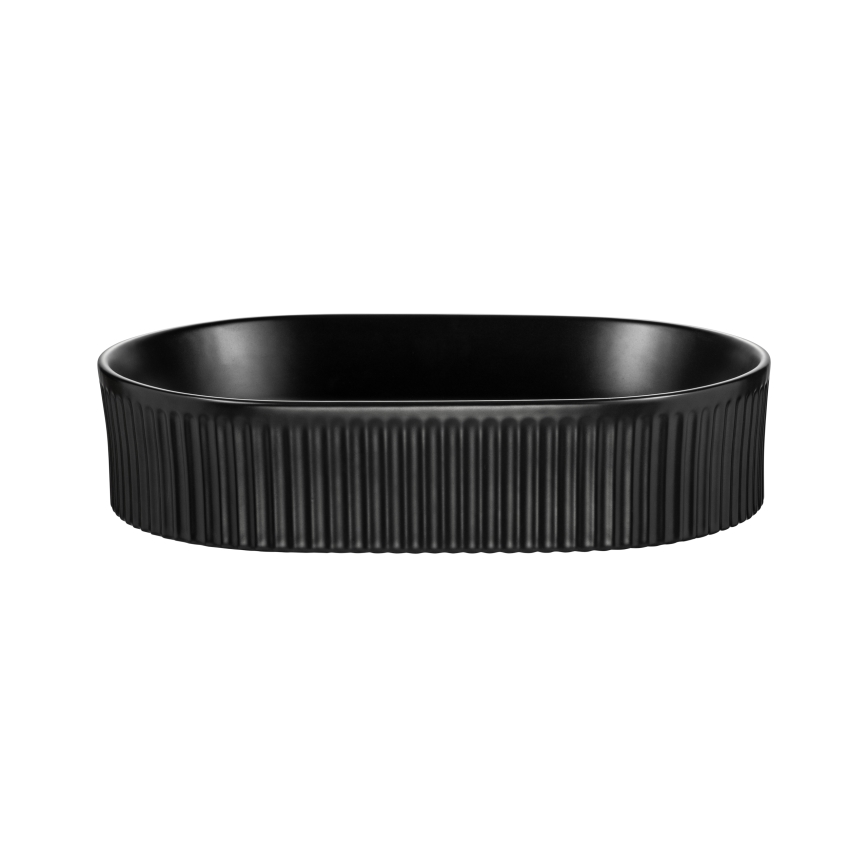 COMAD BEYOND 5 BLACK ( E-6564 ) - Umivaonik za ugradnju na radnu ploču BEYOND 48x32,5 cm, keramika/mat crna