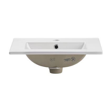 COMAD UM-2050RB DANCE 50 - Ugradni umivaonik DANCE 52x40 cm keramika/sjajna bela