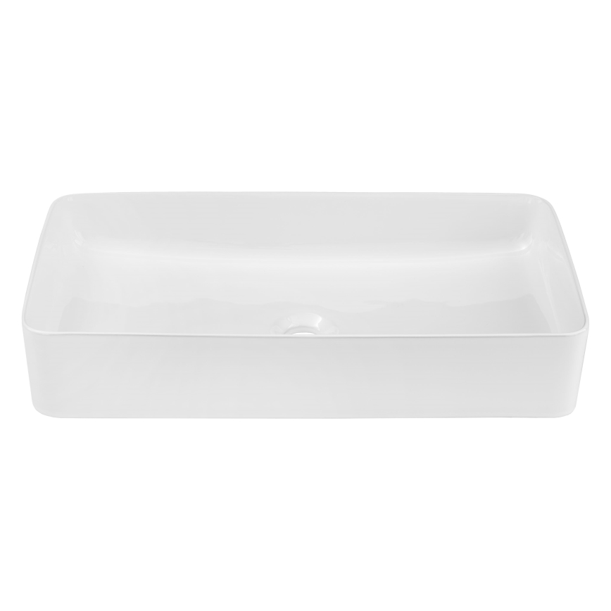 COMAD UM-6275 SLIM 60 WHITE DP - Umivaonik za ugradnju na ploču SLIM 61x34 cm keramika/sjajna bela