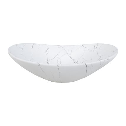 COMAD UN-LENA-MW17 - Umivaonik za ploču LENA 61,5x36 cm keramika/mat bela