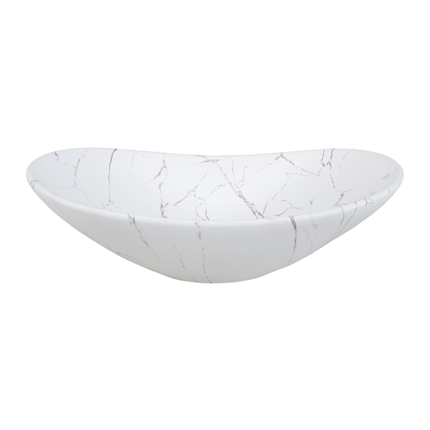 COMAD UN-LENA-MW17 - Umivaonik za ploču LENA 61,5x36 cm keramika/mat bela