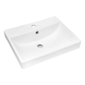 COMAD UN-RITA-GW-50 - Umivaonik na ploču RITA 50x40 cm keramika/sjajna bela