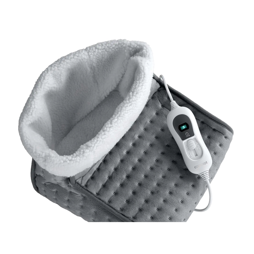Concept BV1020 - Električna grejna čizma 100W/230V 30x30 cm siva/bela