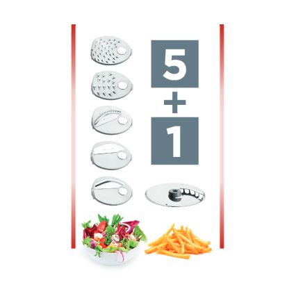 Concept ES1000 - Električno rende 200W/230V belo/sivo