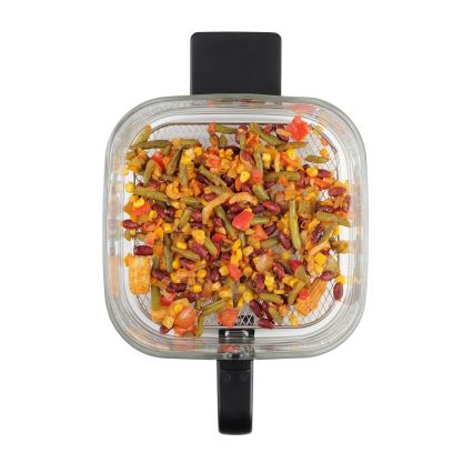Concept FR5500 - Friteza na vrući vazduh GLASS & FAST 5,5 l 1200W/230V crna