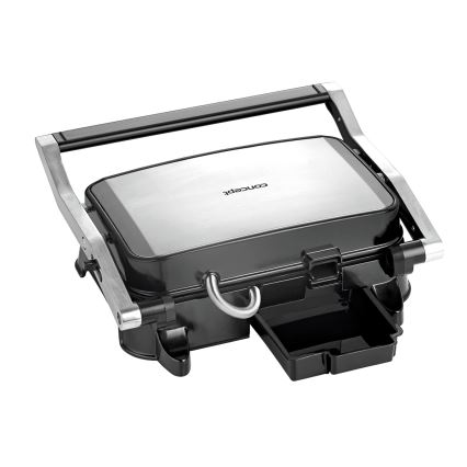 Concept ge2005 - Kontaktni gril 1500W/230V nerđajući čelik/crna