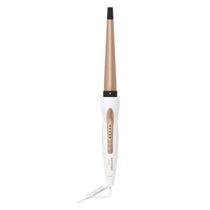 Concept KK2125 - Konusni uvijač za kosu GLAM STYLE 42W/230V bela/ružičasto zlato