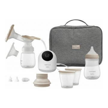 Concept OM4000 - Električna pumpa za izmlazavanje mleka 2 u 1 KIDO bela