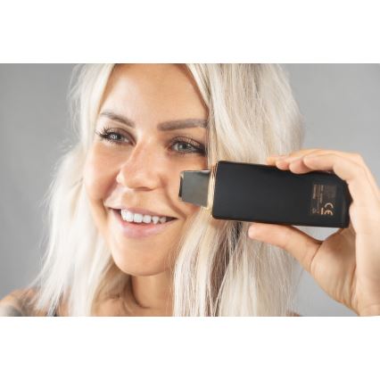 Concept PO2060 - Kozmetička ultrazvučna spatula PERFECT SKIN 3,5W/5V USB 500 mAh IPX6 crna
