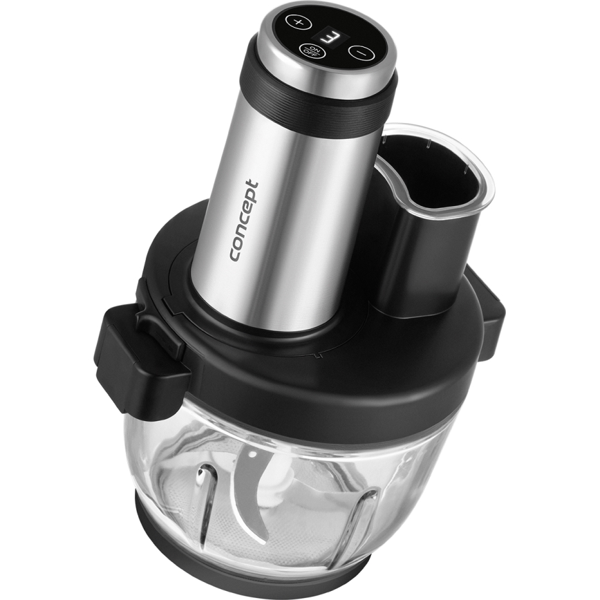 Concept RM3300 - Kuhinjski robot sa rendom 1000W/230V crna/nerđajući čelik