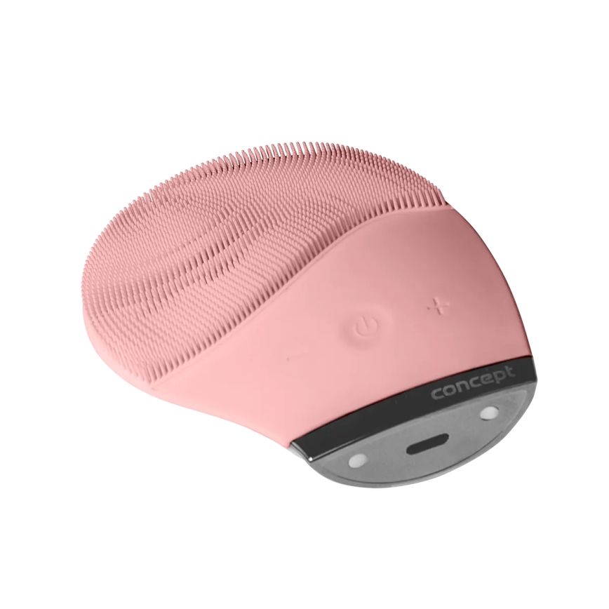 Concept SK9102 - Četkica za čišćenje lica SONIVIBE 2W/5V 250 mAh IPX7 ružičasta