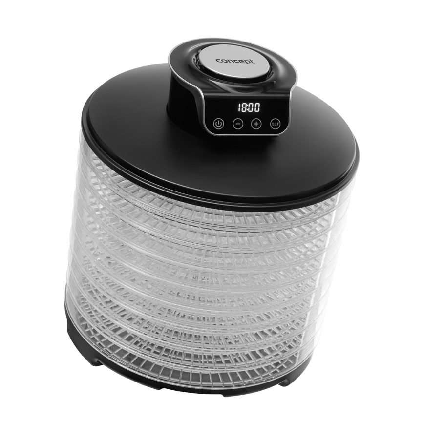 Concept SO3010 - Sušilica hrane 245W/230V crna