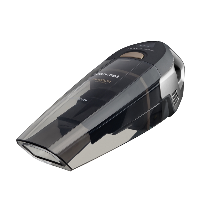 Concept VP4353 - Ručni usisivač za mokro i suvo sa produžnim nastavkom 110W/18,5V 2200 mAh crna