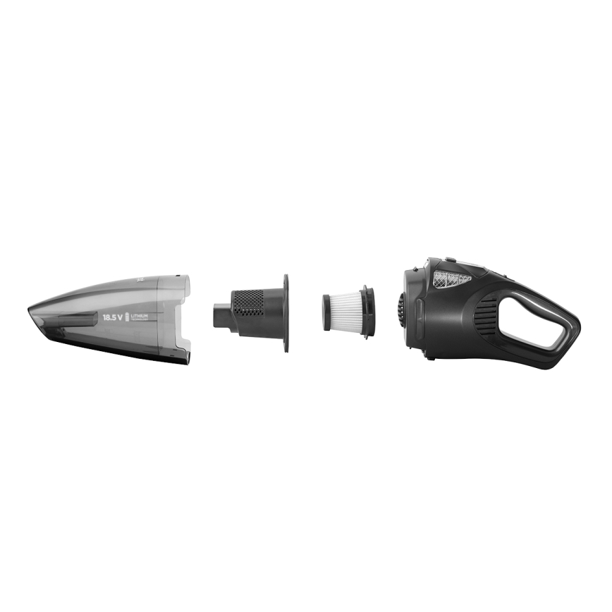 Concept VP4380 - Ručni usisivač REAL FORCE 110W/18,5V 2200 mAh crni