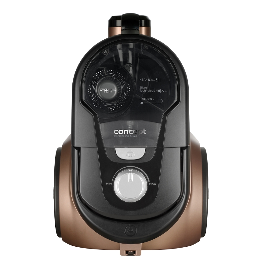 Concept VP5240N - Usisivač bez vreće 4A RADICAL PET EXPERT 2,5 l 800W/230V bronza