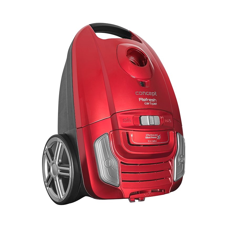 Concept VP8224 - Usisivač sa kesom REFRESH CAR&PET 3,5 l 700W/230V crvena