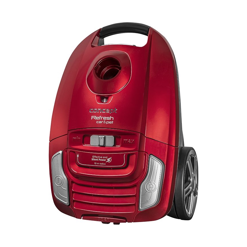 Concept VP8224 - Usisivač sa kesom REFRESH CAR&PET 3,5 l 700W/230V crvena