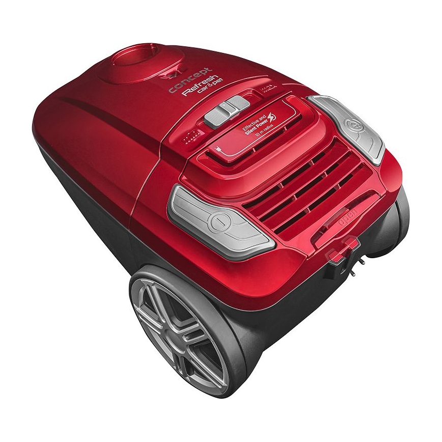Concept VP8224 - Usisivač sa kesom REFRESH CAR&PET 3,5 l 700W/230V crvena